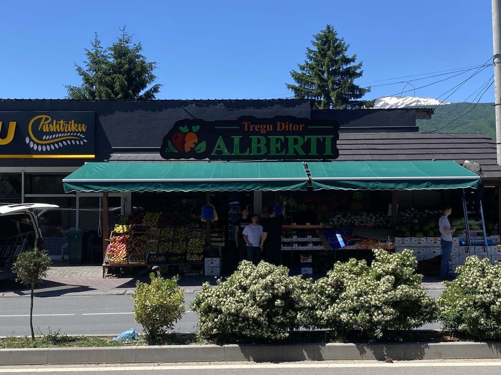 Tenda për market Alberti